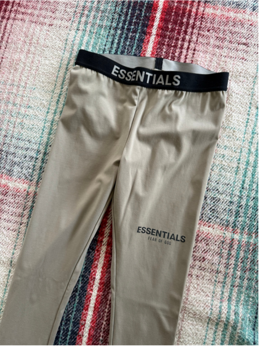 Fear of God Essentials Taupe Tights XS